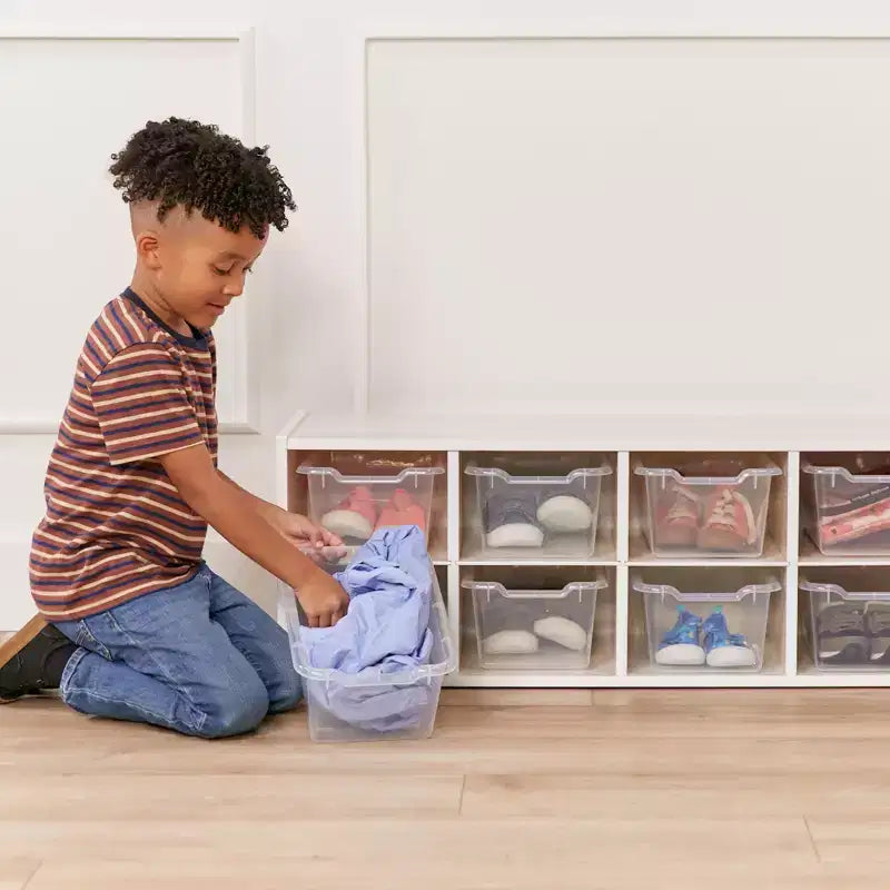10 Cubby Tray Storage Cabinet, 2x5