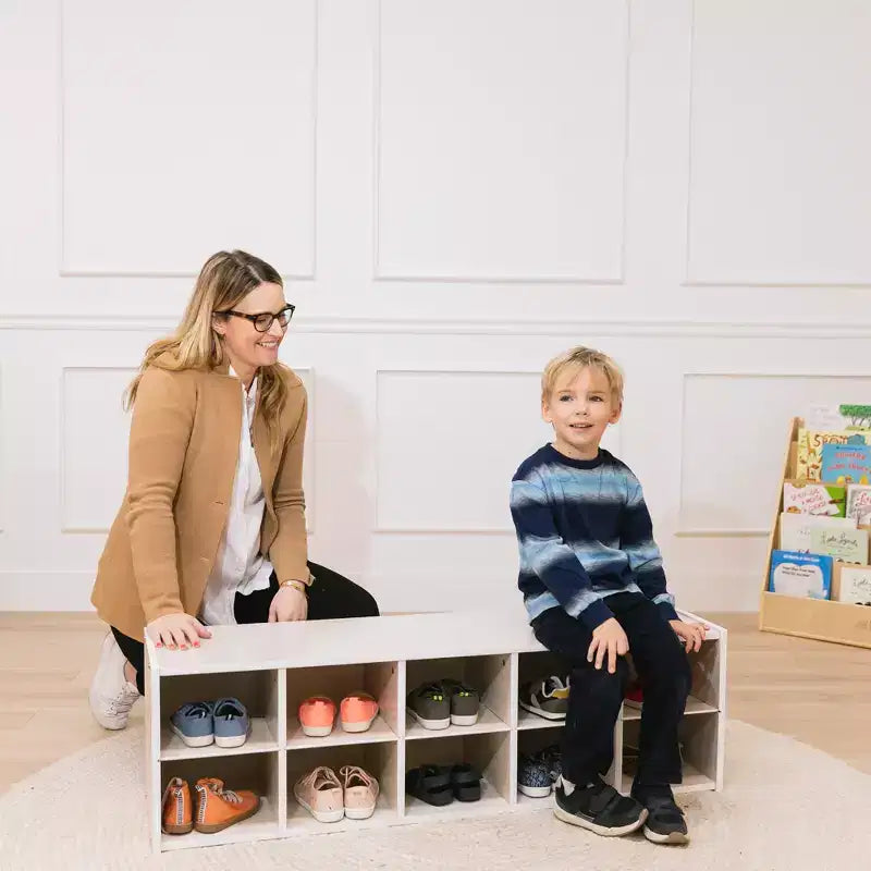 10 Cubby Tray Storage Cabinet, 2x5