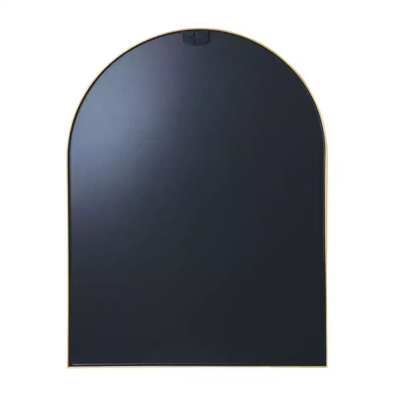 Whisen 30x40 Inch Arched Bathrrom Wall Mirror, Premium HD Glass, Brushed Aluminum Frame