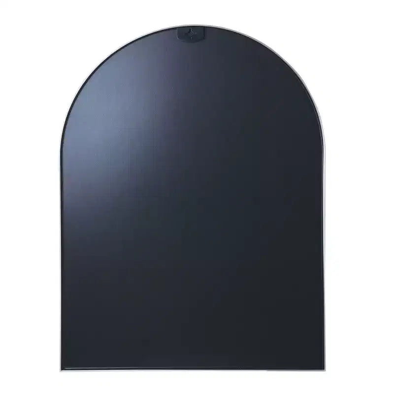 Whisen 30x40 Inch Arched Bathrrom Wall Mirror, Premium HD Glass, Brushed Aluminum Frame