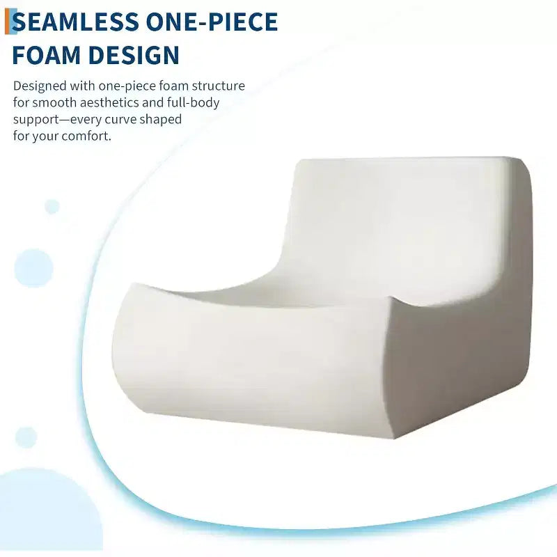 Bean Bag Couch with Deep Seat, Upholstered Sofa for Living Room Bedroom