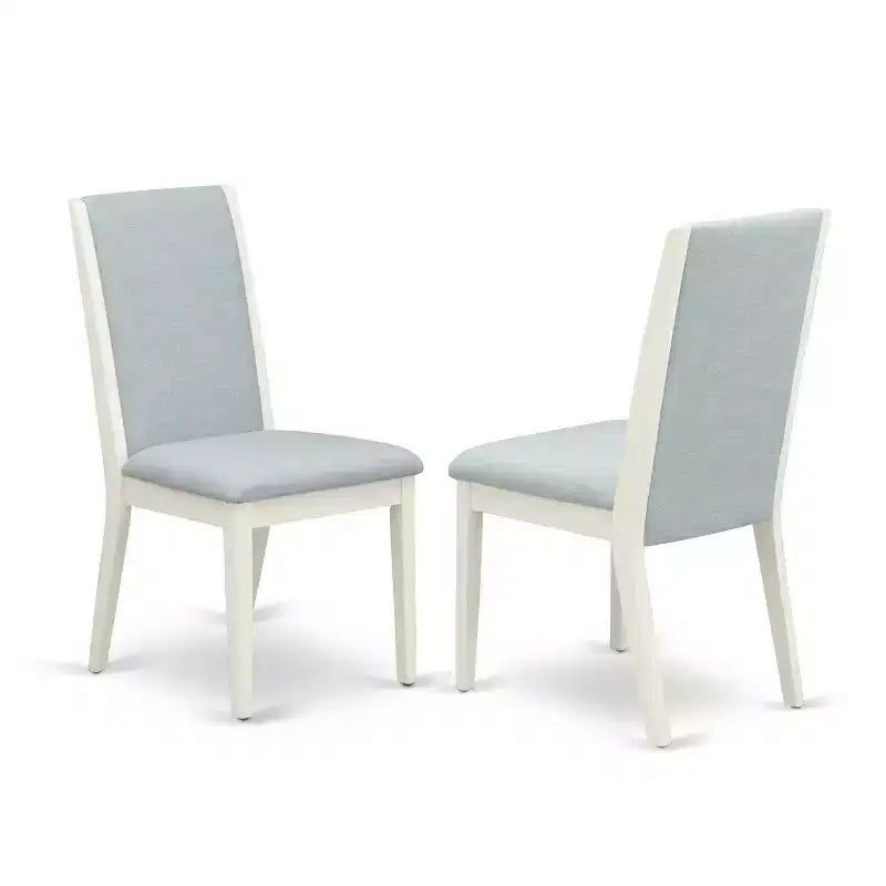 Ensemble de salle à manger rectangulaire en chêne naturel, bois et similicuir, 4 places, 5 pièces