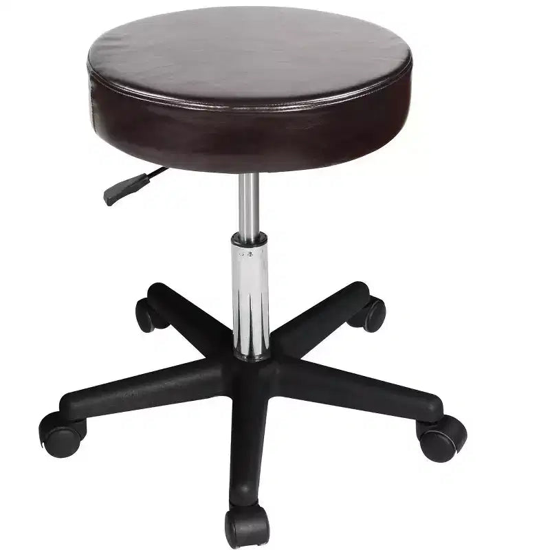 Tabouret de massage professionnel pivotant à roulettes hydraulique – Hauteur réglable